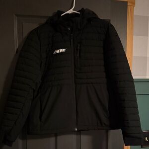 509 Black Down Insulated Puffer Jacket
